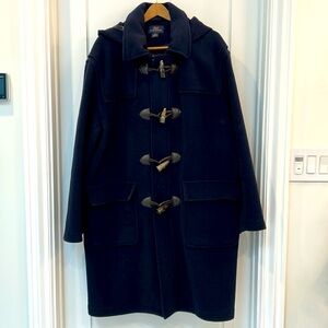 NWOT Men's Brooks Brothers 346 Wool Navy Duffel Coat